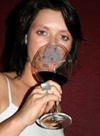 collage brunette domination shrunken_men hand shrunken_man smoke wine looking_at_viewer wine_glass smoke_slave