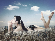collage city destruction barefoot helicopter military asian lying_down rubble sky tattoo sjw bombs