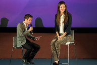 giantess collage long_hair brunette smiling celebrity sitting amazon size_comparison victoria_justice misterwerder