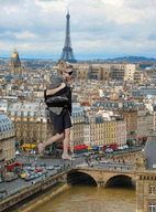 giantess crush collage city celebrity walking people streets vehicles olsen_twin ashley_olsen