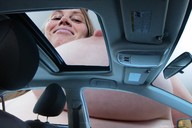 giantess collage nude blonde smiling vehicles point_of_view from_below looking_at_viewer inside_car heydownhere
