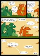 breasts comic forest captions trees dragonesses