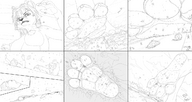 drawing crush furry monochrome destruction xtreme7 airplane jets vehicles point_of_view selva