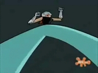 drawing color sweat red_hair ponytail shrunken_men animation unaware cartoon danny_phantom jazz_fenton