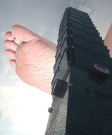 collage barefoot buildings soles low_angle sky mick_78 point_of_view giantess_feet