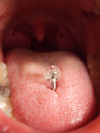 collage tongue teeth uvula trapped inside_mouth piercing peque inside_piercing