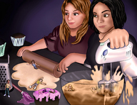 drawing vore color torture kitchen blender shrunken_woman food cruel trapped cooking citlali celinda maryluz valentina prudence brainwashedonline dominguez manic_star maeve rolling_pin