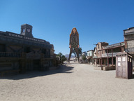 giantess collage wonderslug town standing sky karen_gillan dirt doctor_who tardis western