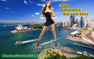 giantess collage city long_hair high_heels ship island dress outdoors eva_longoria whilrwind