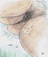 drawing giantess insertion underwater trapped swimming nikko point_of_view hairy_pussy