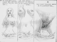 drawing giantess nude comic monochrome water story waves boats nikko haning_on_pubes