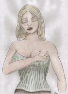 drawing blonde color long_hair clothed shrunken_men shrunken_man nikko dropped no_background