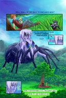 drawing gentle giantess color couple tree people picnic commission panels timing2 spider_girl fly autumnology dridler