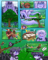 drawing gentle giantess color couple tree heart running picnic commission panels timing2 spider_girl fly autumnology dridler