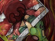 drawing vore color teeth digestion uvula inside_mouth swallowed photograph point_of_view acerok vore_day