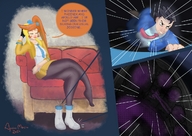 in_shoe unaware ace_attorney phoenix_wright apeiron-macro apollo_justice athena_cykes