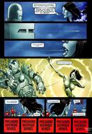 drawing giantess comic color robot destruction story avengers dialogue iron_man ultron marvel_comics