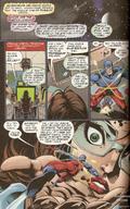 drawing giantess comic long_hair handheld glasses brunette shrunken_man belt computer atom dialogue looking_at_tiny dc_comics comic_books oracle wheelchair