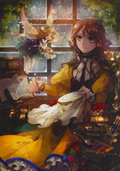 drawing color fairy clutter sparkles sewing
