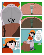 giantess feet butt pan dbgt drgonball saiyan