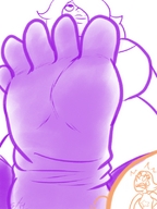 drawing feet color soles unaware point_of_view twisted_persona pearl steven_universe amethyst