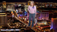 giantess collage city traffic brunette street standing night las_vegas city_lights giantessbuster209 patricia_heaton