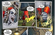 drawing city comic color destruction harley_quinn white_skirt new_52 dc_comics minature