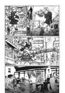 drawing giantess manga city comic monochrome gun story uniform giantesses chinese point_of_view dialogue rifle jyoshi_kohei 女子攻兵