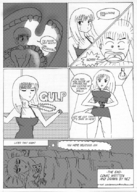 vore manga comic monochrome tongue digestion shrunken_men inside_mouth nez