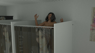 growth nude black_hair lingerie changing_room fater
