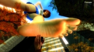 giantess panties feet city upskirt barefoot brunette point_of_view raised_foot imminent_crush poposan digital_render