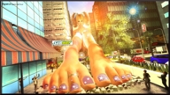 giantess destruction barefoot gmod sitting pigtails looking_down digital_render juliet_starling