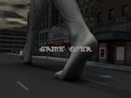 giantess feet barefoot street digital_render