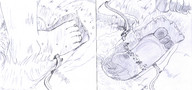 drawing giantess crush comic monochrome destruction barefoot foot_crush walking foot_print vehicles pencil_drawing road hank88