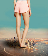 collage city mega toes barefoot unknown_artist foot_crush thighs manhattan ankles source_needed
