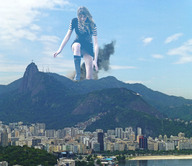 giantess collage city wonderslug airplane mountains sky waterfront constance_jablonski
