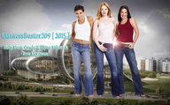giantess collage city blonde high_heels jeans brunette giantesses vehicles tattoo looking_at_viewer alyssa_milano rose_mcgowan lens_flare giantessbuster209 holly_marie_combs