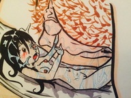 drawing pussy color cum shrunken_woman panty_entrapment xolittleonexo