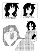 vore black_hair shrunken_man inside_mouth swallowed inside_view inside_stomach commission watamote kuroki_tomoko technimind watashi_ga_motenai_no_wa_do_kangaetemo_omaera_ga_warui! fujoshi neet