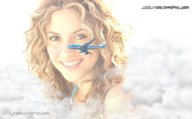 collage mega brunette smiling face airplane shakira clouds looking_at_viewer joselitooo23