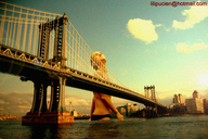 giantess bridge water stroll manhattan