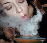 mouth domination shrunken_men shrunken_man smoke photograph looking_at_tiny digital_render smoke_slave