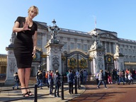 giantess collage blonde buildings dress wave people looking_at_viewer sidewalk georgedean kate_winslet
