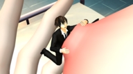 breasts nipples unknown_artist shrunken_men shrunken_man source_needed hanging_from_nipple digital_render