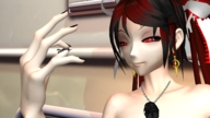 handheld red_eyes brunette smiling unknown_artist shrunken_men shrunken_man manicure necklace earrings source_needed digital_render