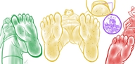 drawing feet color mandy unaware clover point_of_view totally_spies alex sam twisted_persona low_angle_shot