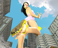 giantess pussy feet city upskirt cum destruction buildings helicopter low_angle smiling clouds sorsha sky flip_flops point_of_view digital_render