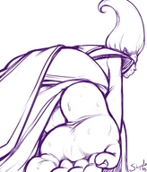 drawing feet monochrome toes barefoot soles sweat dragon_ball fanart sheela perspective whis