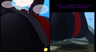 giantess city comic black_hair destruction huge_breasts digital_render cruelty ariane