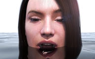 vore mouth water brunette brown_eyes shrunken_men imminent_vore looking_at_tiny digital_render jamesmason0 what_lies_below